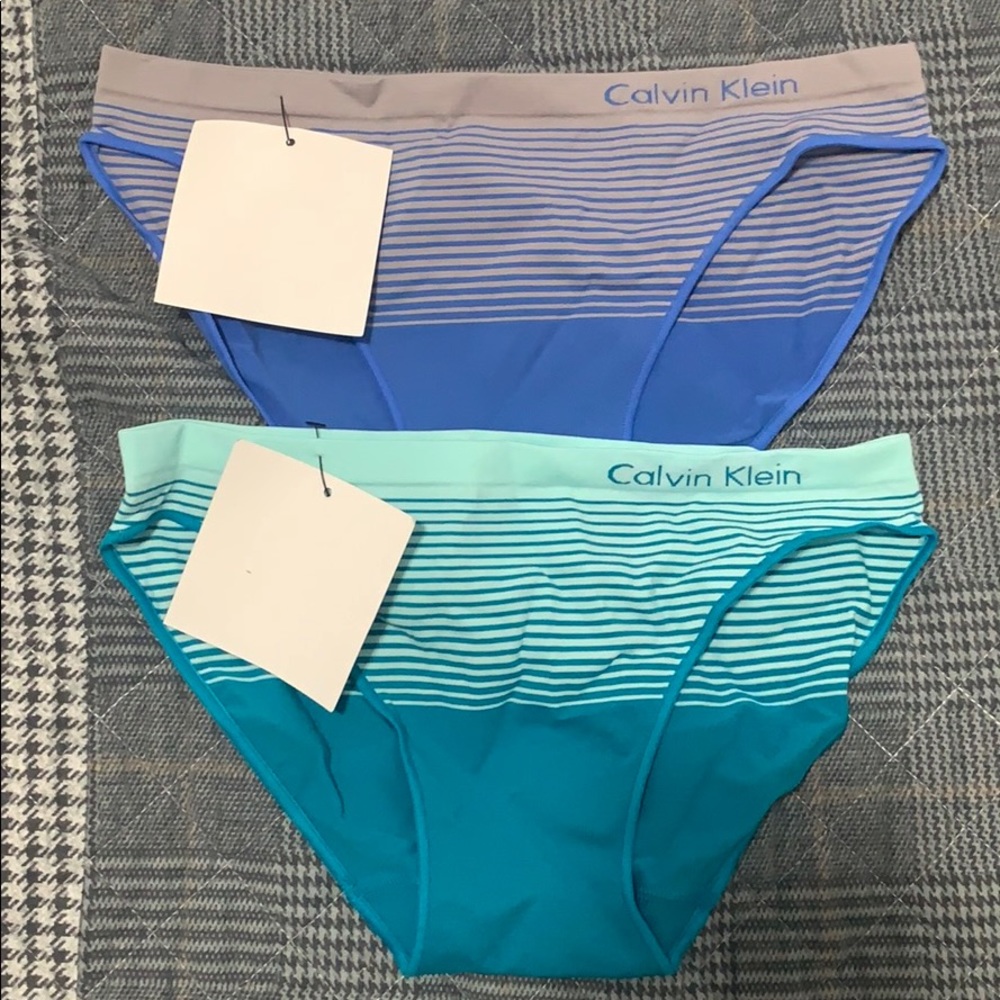 Calvin Klein pure seamless 2 pack bikini panties